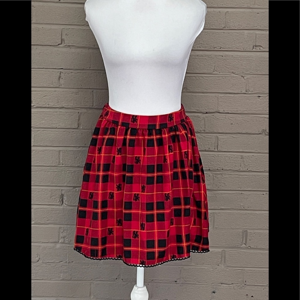 Harry Potter plaid crest skirt L